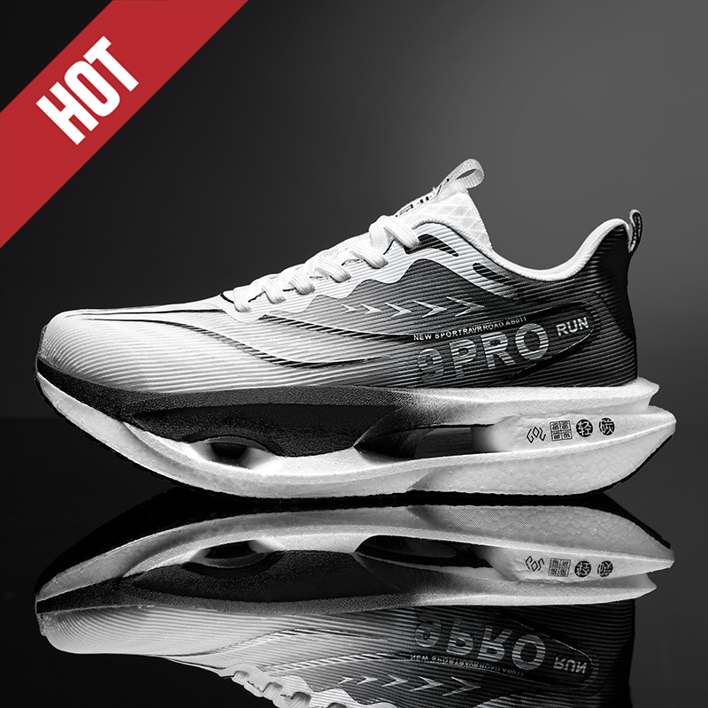 Breathable Mesh Athletic Shoes - 러닝화 카본보드 스페셜티 마라톤 남성 스포츠