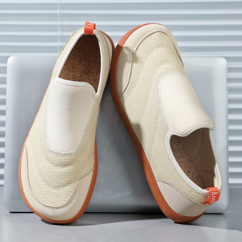 Wide Toe Box Running Sneakers - 새로운 남성용 맨발 신발 와이드 토