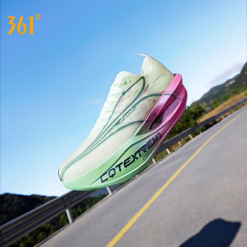 Carbon Plate Marathon Racing Shoes - 361 Degrees Furious Future 2.5 러닝