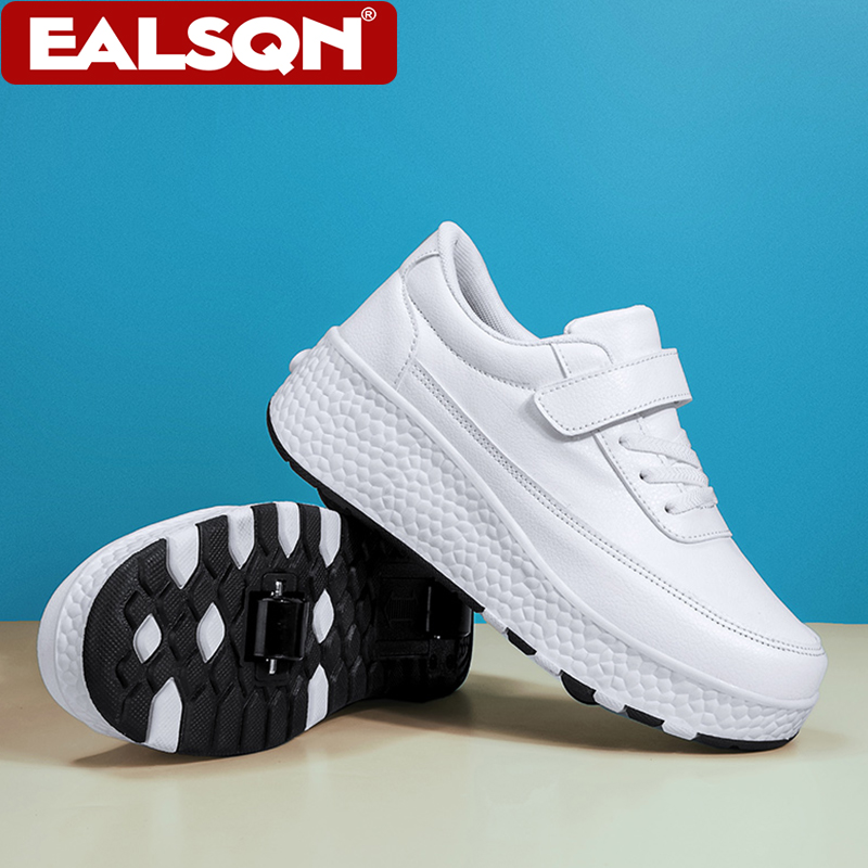 패션 아동용 롤러스케이트 남아 여아 더블 휠 유니섹스  - Running Shoes 리뷰 및 가격