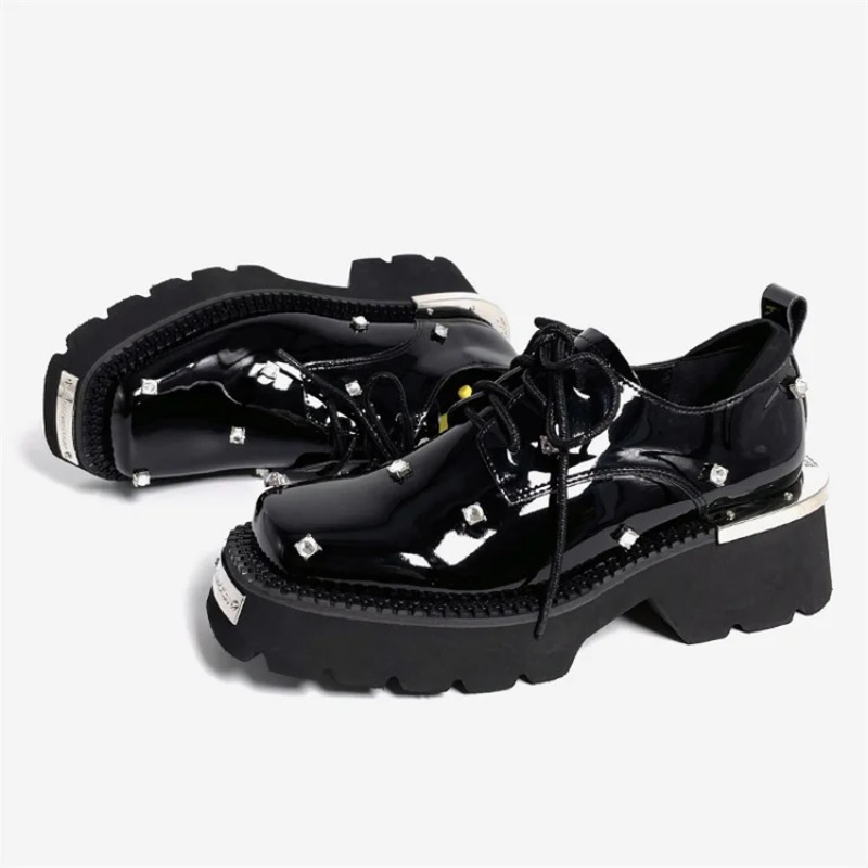 여성 로퍼 크리스탈 플랫폼 청키 메리 제인 슈즈 202 - Sandals 리뷰 및 가격