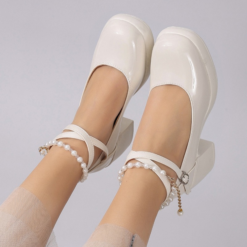 새로운 여성 펌프스 슈즈 패션 크로스 스트랩 여성용 얕 - Women'S Shoes 리뷰 및 가격